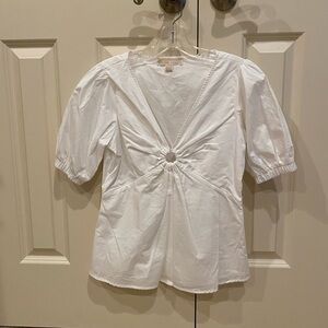 Michael Kors blouse, worn once, excellent condition, short sleeves